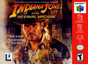 Indiana Jones and the Infernal Machine (Australia) (Proto) box cover front